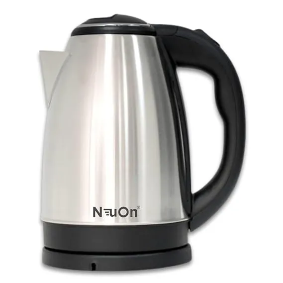 Nutan  Electric Kettle 1.5 L | Stainless Steel, Auto Shut-Off, Fast Boil, Cordless Kettle for Home, Office, Tea & Coffee (Black)